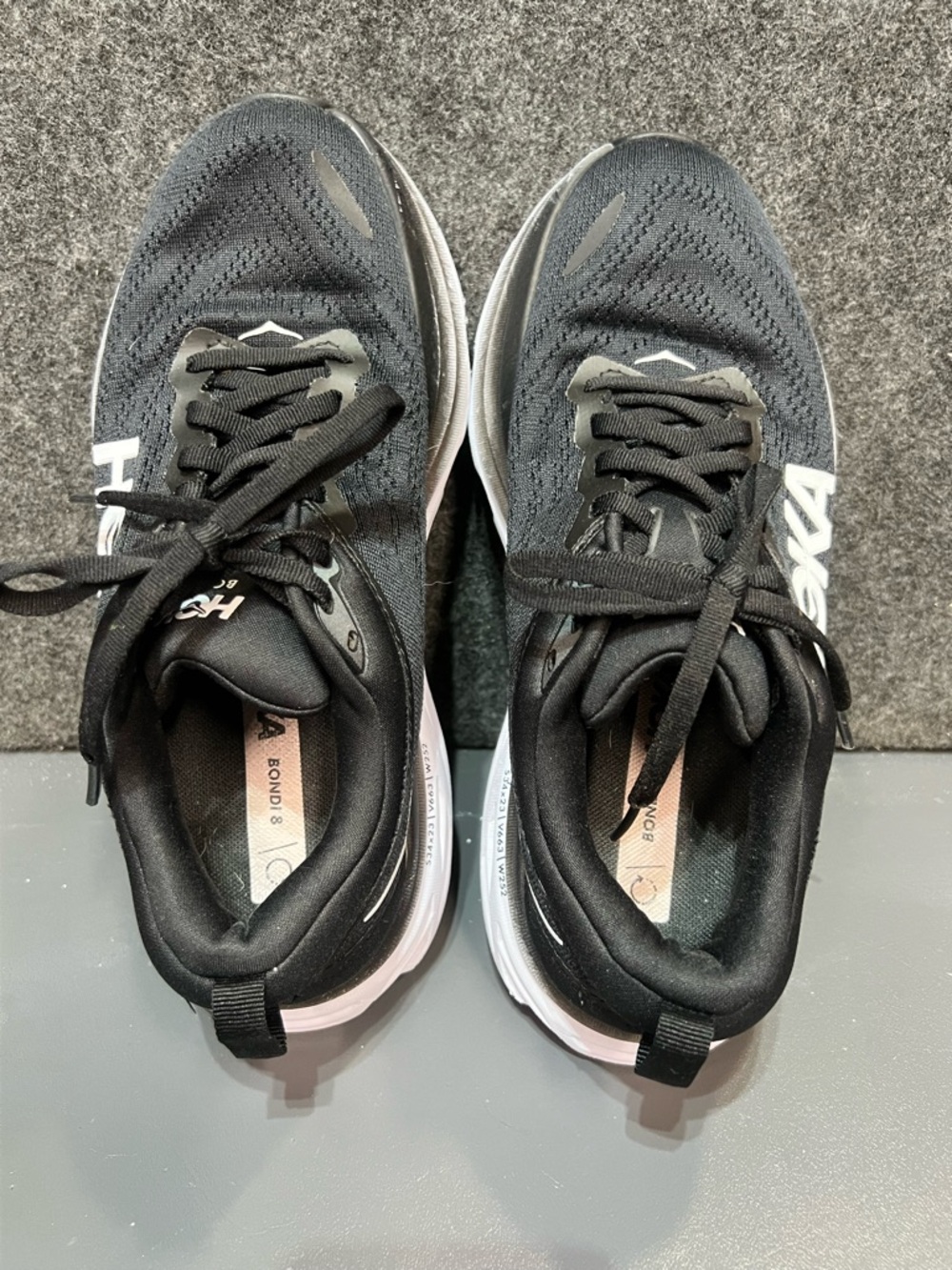 HOKA Bondi 8 Women’s Running Shoes Size 7.5 - Picture 13 of 14